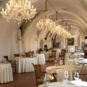 Sala ristorante Castello Guarene